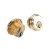 Trans Atlantic Co. 1 Polished Brass Single Mortise Cylinder with Yale Keyway DL-CYLTA550BYKA2-US3